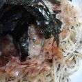 こぶたぴぐれっと's cooksnap of when they made 簡単10分♪梅しそ納豆パスタ.