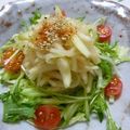 いずみるく's cooksnap of when they made 蒸し大根の青じそ・梅風味和え　サラダ.
