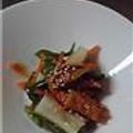 500k's cooksnap of when they made ちくわと人参とピーマンでキンピラ♪.