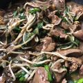 じゃぱんだ's cooksnap of when they made 味付けカンタン！もやしレバニラ.