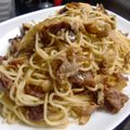 星空ひつじ's cooksnap of when they made 栄養満点☆豚肉とエリンギのセサミパスタ.