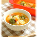 vegeful's cooksnap of when they made ルクエ★ポテトのトマトスープ.