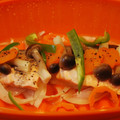ベビーチョコ's cooksnap of when they made ルクエで鮭のきのこバター焼き.