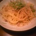 nanamino's cooksnap of when they made サバ味噌パスタ.