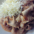 kyoka2007's cooksnap of when they made 豚のしょうが焼き.