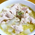 はりゃりゃ's cooksnap of when they made 大根と豚肉のスープ.