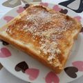 nomi52's cooksnap of when they made ピーナツバター風味☆きなこトースト.