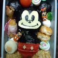 春空☆'s cooksnap of when they made 簡単！キャラ弁　ウインナーでミッキー♪.