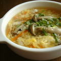 doiko's cooksnap of when they made しめじと卵のとろとろスープ.