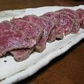 みなみとはく's cooksnap of when they made 牛のたたき.