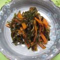 うっちゃん093's cooksnap of when they made 切り昆布と人参の炒め物.