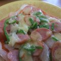まさはるまま's cooksnap of when they made 普通のピザトースト チリー風.