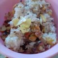 babyミッフィー's cooksnap of when they made 早くて簡単くるみとたくあんのチャーハン.