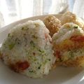 りぃこ☆さん's cooksnap of when they made ☆洋風焼きおにぎり☆.