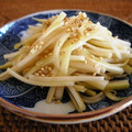 cafe0305's cooksnap of when they made ＊おでんの後は♪大根の皮で簡単箸休め＊.