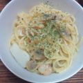 ｎａｔｓｕ．．．'s cooksnap of when they made 青のりとあさりのガーリックパスタ.