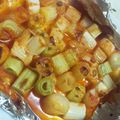 あんちゃ☆'s cooksnap of when they made 長ネギのキムチーズ焼き✿.