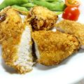 zakkiiM's cooksnap of when they made 栃木らしくモロ。フライで！マグロカツ風！.