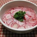 ともこキッチン's cooksnap of when they made すし酢で簡単★ラディッシュの漬物.
