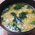 うめもどき's cooksnap of when they made 即席みそ汁をちょっぴり豪華に☆.