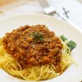 かずみんちゃん's cooksnap of when they made おいしいミートソース食べたいなぁ.
