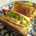 ぷりんせすはんばーぐ's cooksnap of when they made 朝食に✿焼きサンド✿.