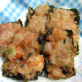 kikuchoc's cooksnap of when they made れんこんとエビの磯辺揚げ.