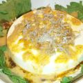 はいりほう's cooksnap of when they made 春菊と豆腐のごまぽんレンジ蒸し.