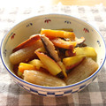 ふんわりしょこら's cooksnap of when they made きのこんにゃくとおさつのきんぴら.