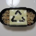 hirotofumi's cooksnap of when they made リサイクルべんと。＊キャラ弁＊.
