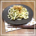mskmsk's cooksnap of when they made ネギ焼きうどん.