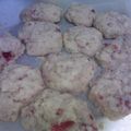 hicarin's cooksnap of when they made 材料３つだけ♪いちごのふわふわクッキー♪.