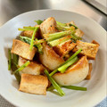 azbjbn's cooksnap of when they made とろんと香ばしい☆蕪と厚揚げの炒め煮.