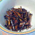ひなコアラ's cooksnap of when they made ◆残り物で！かぼちゃの皮のキンピラ◆.