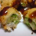 ka-uk's cooksnap of when they made おくらチーズの◎肉巻きフライ◎.