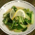 chieko333's cooksnap of when they made きゅうりとセロリのナンプラー炒め.