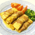 モモキト's cooksnap of when they made 簡単ボリュームＵＰ～中華風厚揚げの肉巻き.