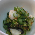 ポメリー's cooksnap of when they made たこときゅうりのお酢の物.