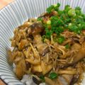 はわいあんトマト's cooksnap of when they made しらす&キノコの混ぜ混ぜ丼.