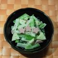 カルン's cooksnap of when they made 小松菜と大根のごま風味サラダ.