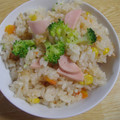 せつみか's cooksnap of when they made おさかなのソーセージで♪炊き込みご飯.