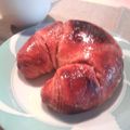 よん妻's cooksnap of when they made クロワッサンの美味しい食べ方♪.