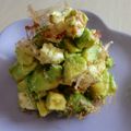 ハナ☆クロ's cooksnap of when they made 5分で完成！アボカドとクリチのおかか和え.