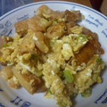K/S's cooksnap of when they made 海老とさつま揚げと葱の卵とじ.