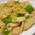papikun's cooksnap of when they made たけのこと鶏胸肉のやわらか炒め.
