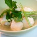 erina★'s cooksnap of when they made 海老しんじょ椀.