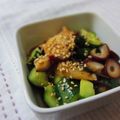 ｕｕｕ's cooksnap of when they made タコときゅうりのダシポン辛味和え.