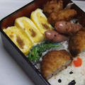 shouko's cooksnap of when they made とりそぼろ入り卵焼き✿.