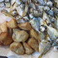 ゆりYO船長's cooksnap of when they made 揚げ里いも（ビールのつまみに）.