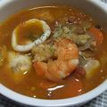 shouko's cooksnap of when they made 魚介たっぷりブイヤベース.